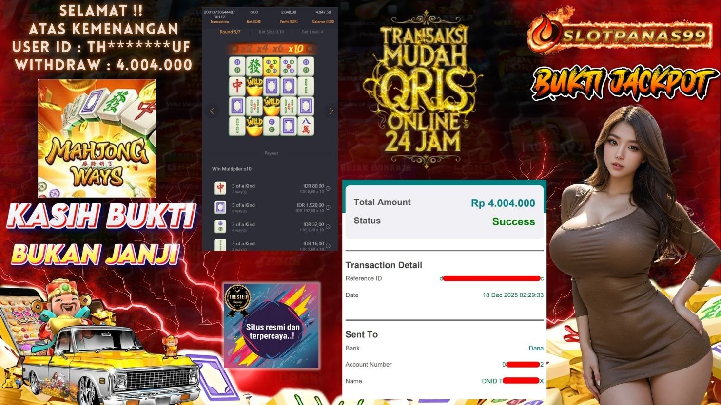 SLOTPANAS99 JACKPOT SLOT MAHJONG WAYS